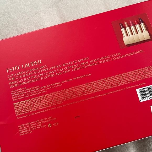 💕Estee Lauder 5 full sizes lipstick gift set - Picture 6 of 6